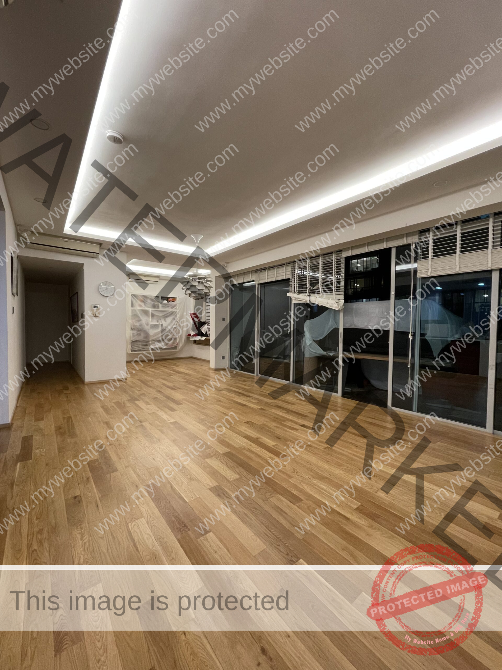 Modern flooring finishing